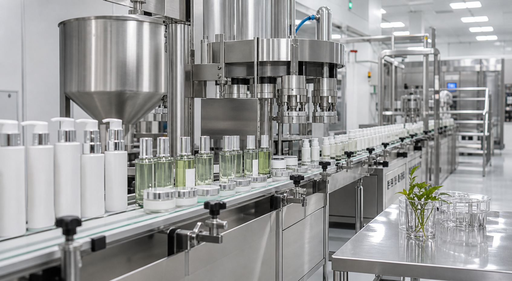 Cosmetics OEM ODM production line
