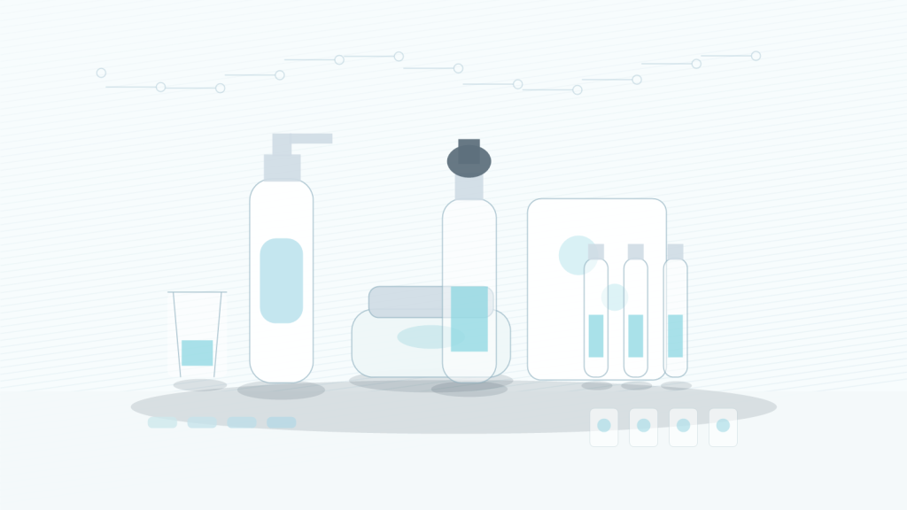 PDRN Skincare OEM/ODM Guide for Brands PDRN and exosome-inspired repair skincare OEM ODM samples in a cosmetics R&D lab