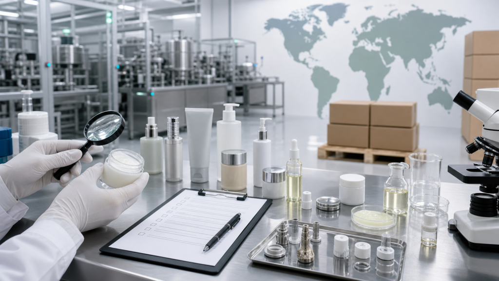 Reliable Cosmetic Manufacturer in China: Buyer Guide Quality inspection for choosing a reliable cosmetic manufacturer in China