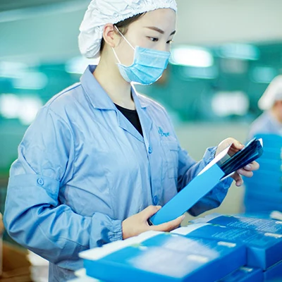 Cosmetic quality control inspection for finished products