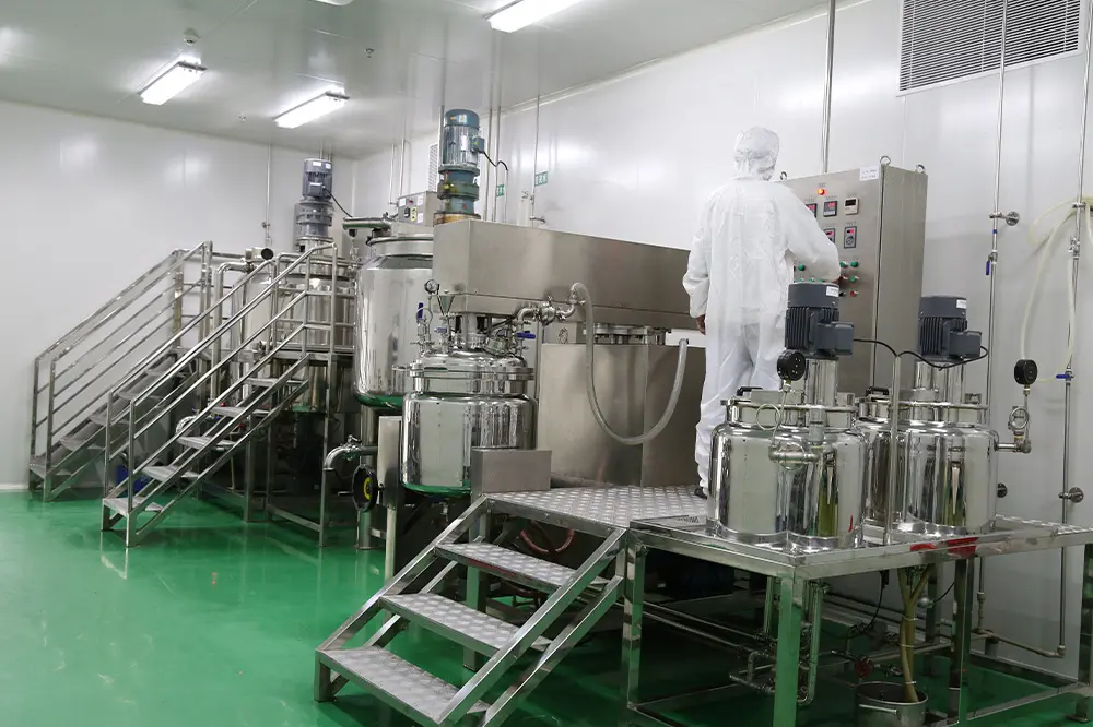 Inspección de calidad de productos cosméticos terminados