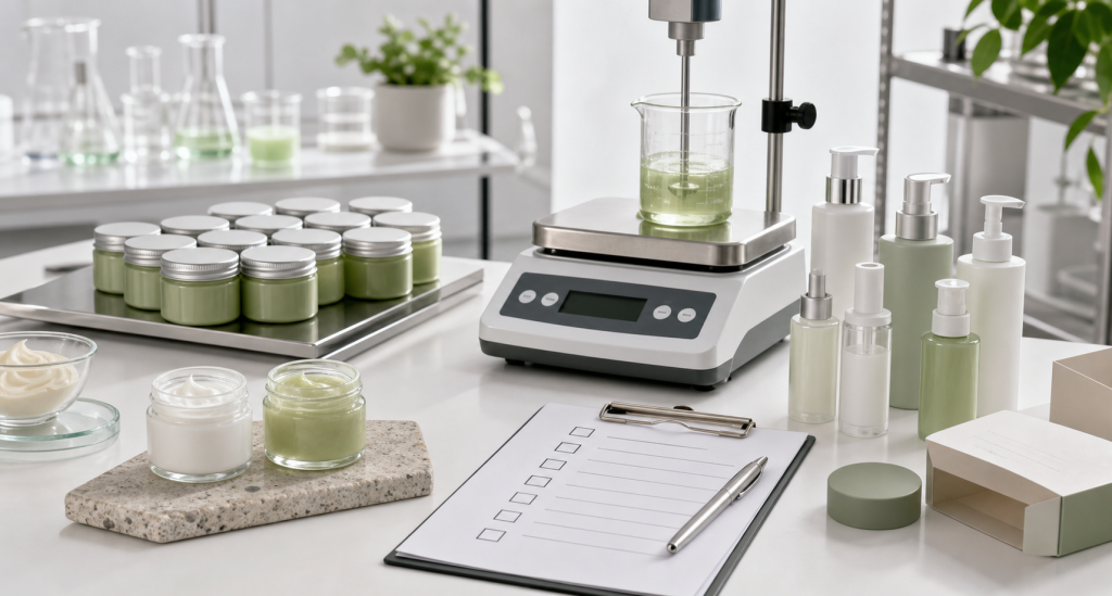 Pourquoi les échantillons cosmétiques peuvent différer de la production en vrac et comment le gérer