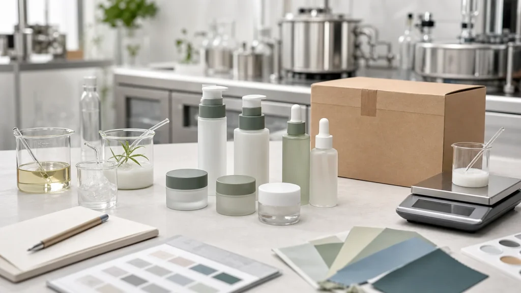 Fabrication de cosmétiques à faible MOQ pour les marques émergentes