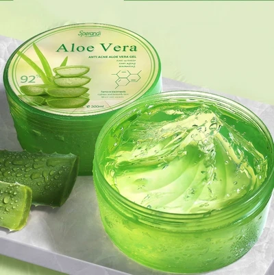 Private label aloe vera repair facial gel