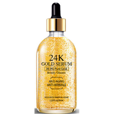 Private label anti-aging 24K gold eye serum