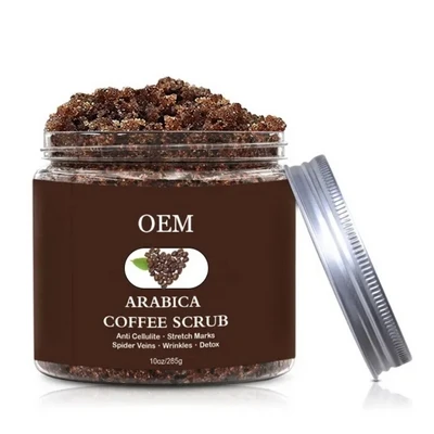 Marca privada anti-wrinkle facial scrub