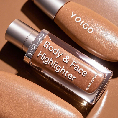 Private label body and face highlighter