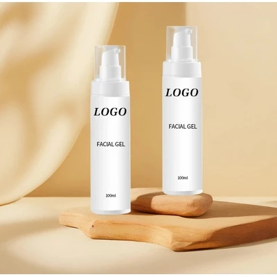Private label brightening facial gel