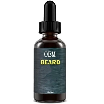 Private label caffeine beard oil for men care brands