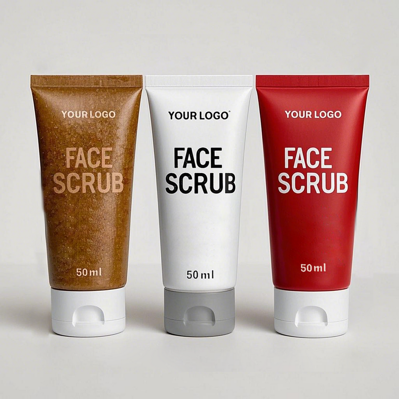 Marca privada face scrub productos