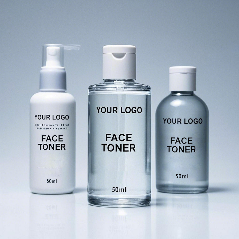 Private label face toner products