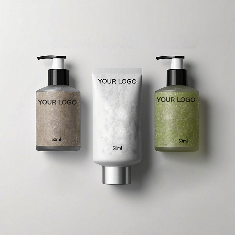 Private label facial gel products