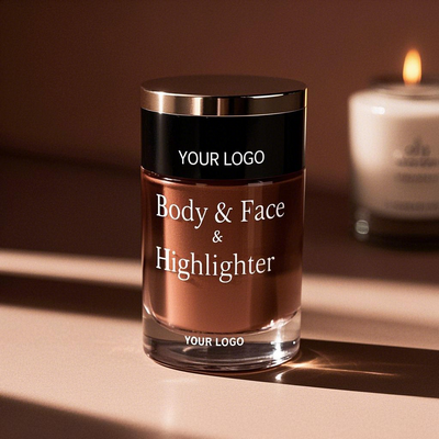 Private label facial highlighter cream
