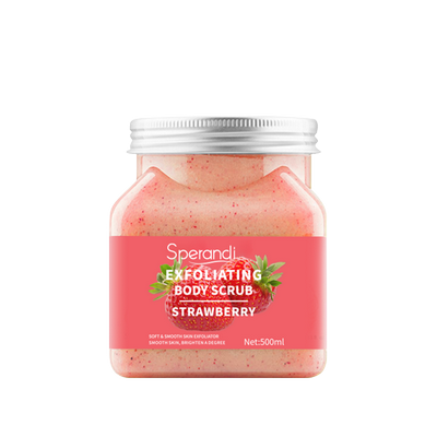 Marca privada fruit iluminador facial scrub