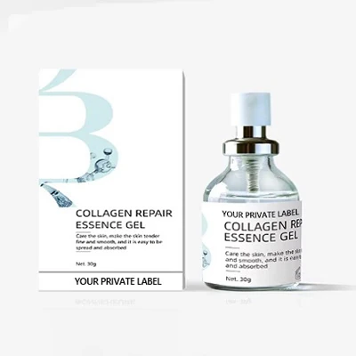 Private label moisturizing essence gel for custom face serum brands