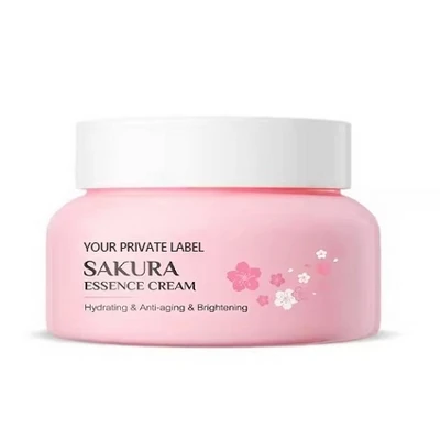 Private label moisturizing mousse cream for custom face serum brands