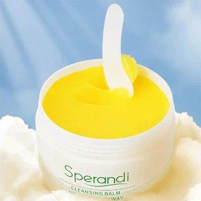 Private label natural makeup remover balm for facial cleanser brands