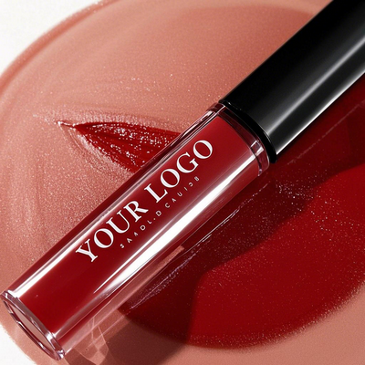 Private label pearlescent lip gloss