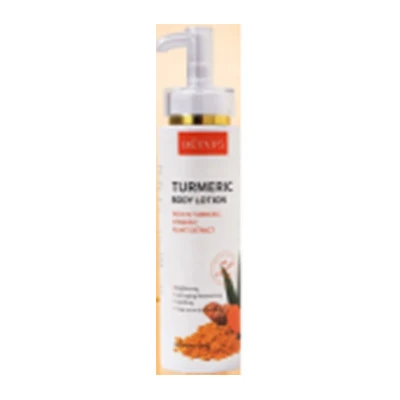 Private label turmeric body lotion for body care brands