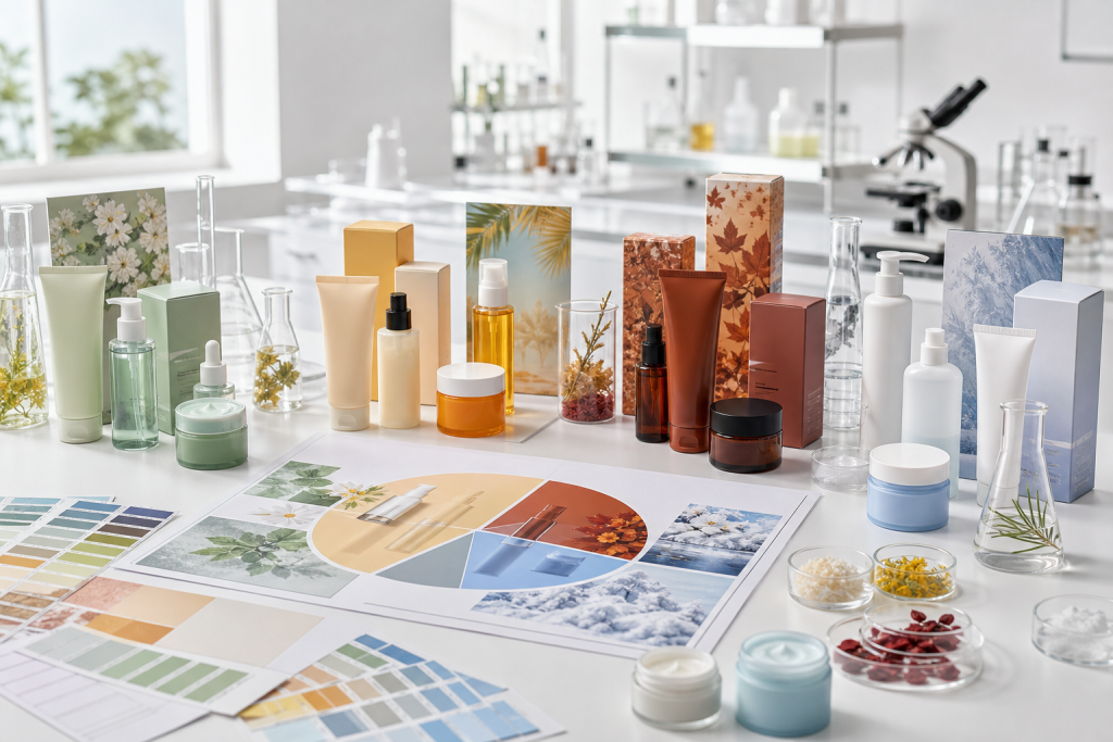 Comment créer une collection de soins de la peau saisonnière