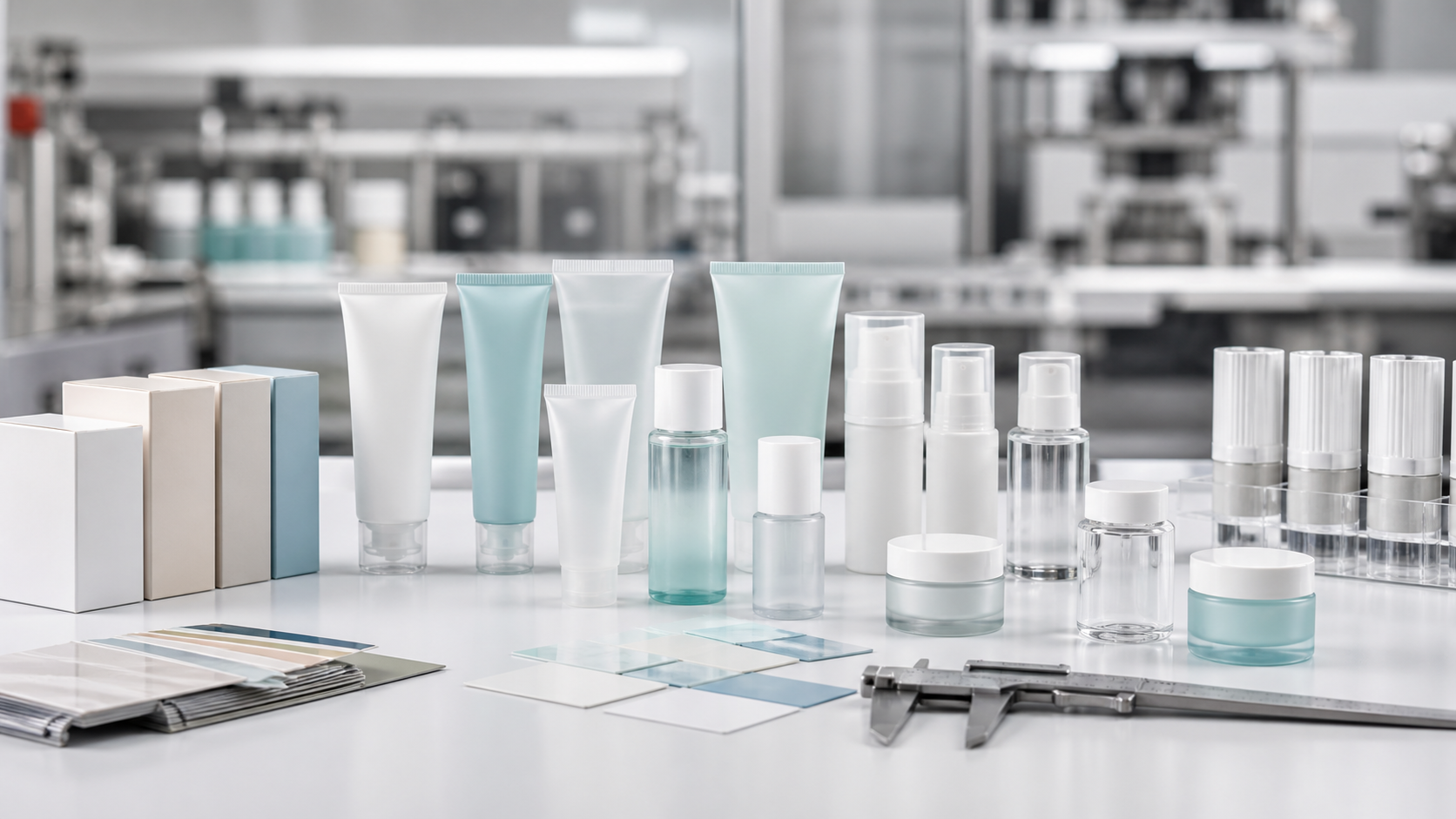 Travel-Size Cosmetic Packaging for Beauty Brands Unbranded travel size cosmetic packaging samples for private label skincare OEM ODM buyer review